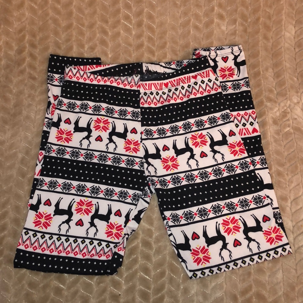 Reindeer pajama bottom